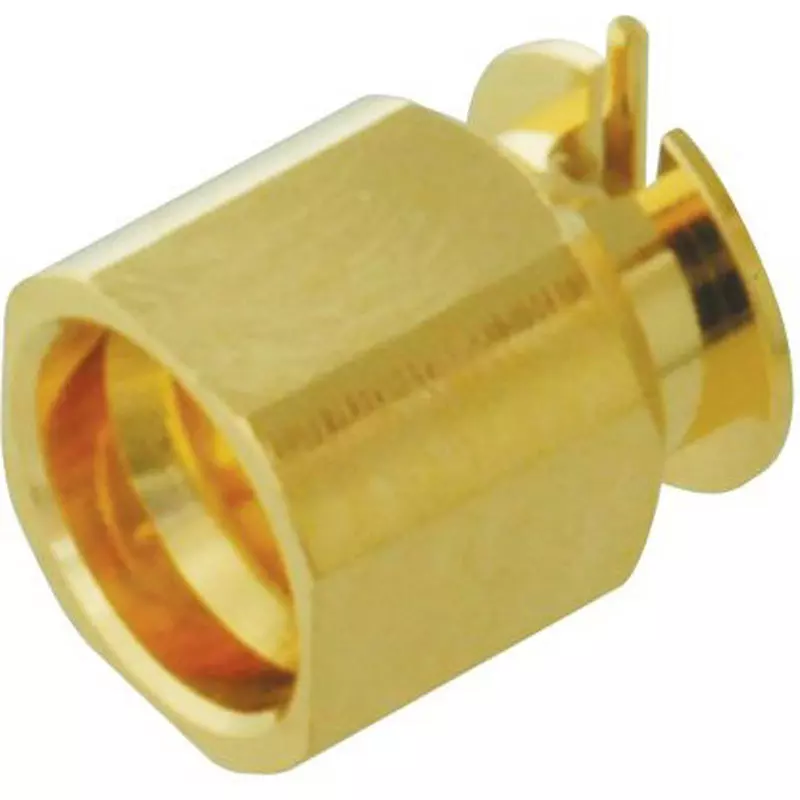 Yuetsu Seiki SMB Connector 0-40 GHz Operating Frequency 50 Ω Impedance Yes Bulkhead, 511-PJ37B