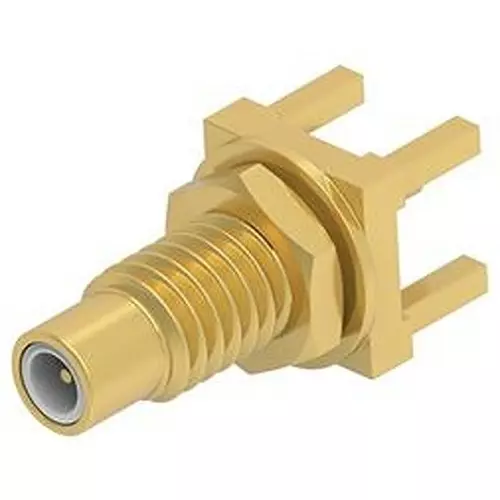 TE CONNECTIVITY RF Coaxial Connector, SMC JACK, 50 OHM, 2477165-1.