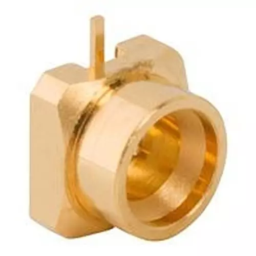 AMPHENOL RF RF Coaxial Connector, SMPM, JACK, 50 OHM, PCB, 925-NM197J-51P.