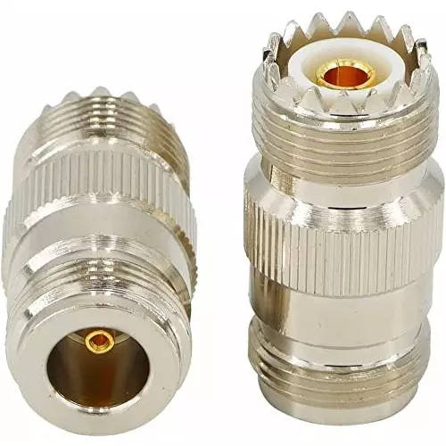 netboon-straight-coaxial-connector-n-female-to-uhf-female-nickel-plated-brass-50-ohm-for-rf-communication-n-f-uhf-f-adp-1p