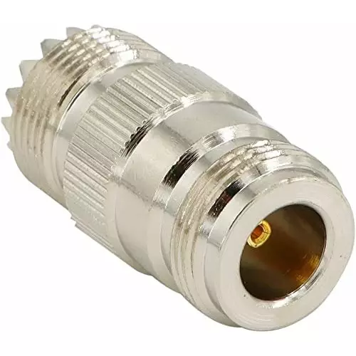 netboon-straight-coaxial-connector-n-female-to-uhf-female-nickel-plated-brass-50-ohm-for-rf-communication-n-f-uhf-f-adp-5p-pack-of-5