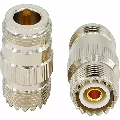 netboon-straight-coaxial-connector-n-female-to-uhf-female-nickel-plated-brass-50-ohm-for-rf-communication-n-f-uhf-f-adp-5p-pack-of-5