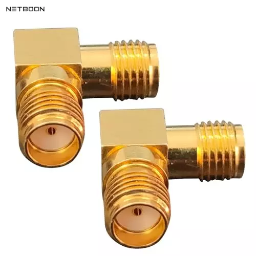 netboon-right-angle-90-coaxial-connector-sma-female-to-sma-female-right-angle-nickel-plated-brass-50-ohm-for-rf-communication-sma-f-sma-f-ra-adp-1p