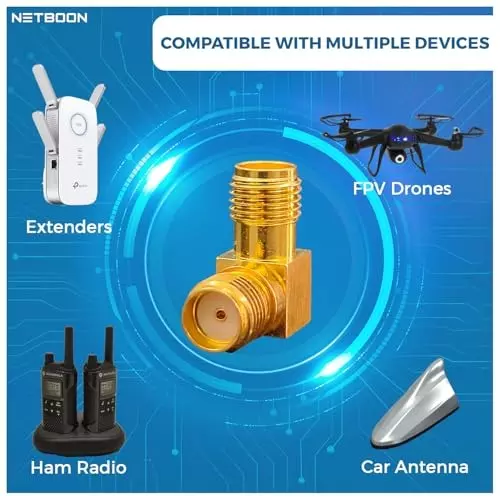 netboon-right-angle-90-coaxial-connector-sma-female-to-sma-female-right-angle-nickel-plated-brass-50-ohm-for-rf-communication-sma-f-sma-f-ra-adp-1p