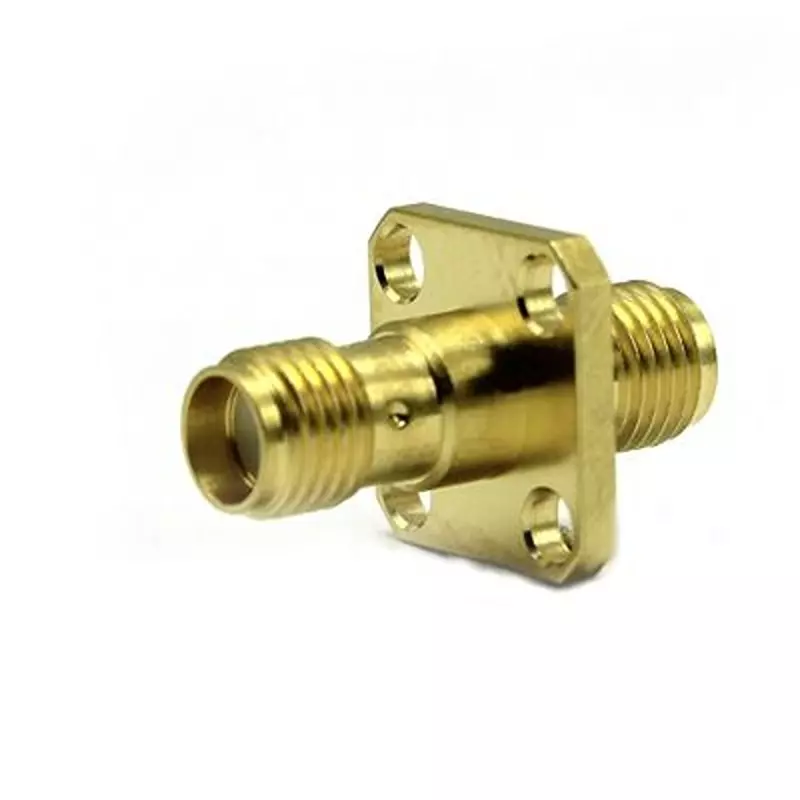 RS PRO Coaxial Connector Right Angle Female/Female to Female/Female 50 Ω Impedance 18 GHz, 2837151