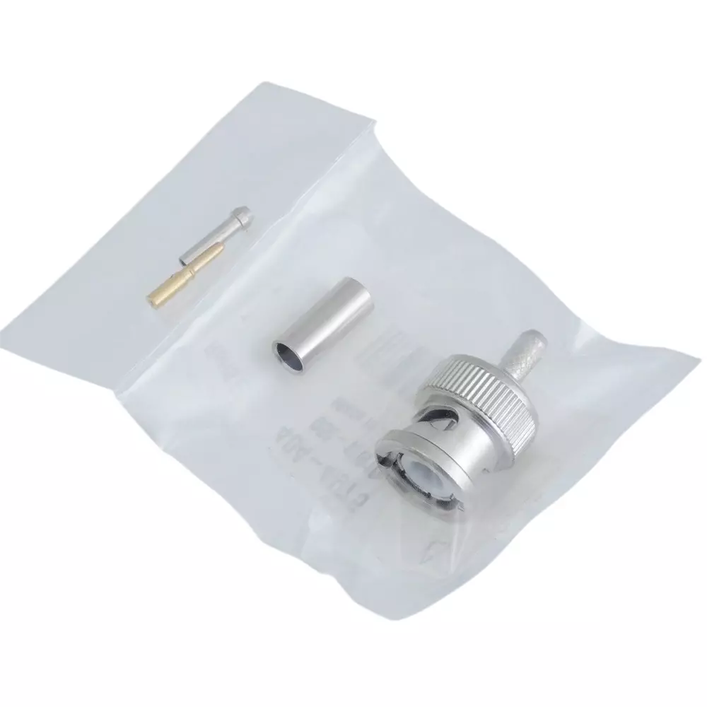 Yuetsu Seiki BNC Connector 50 Ω Impedance Male Male/Female 404-4975 Cord, 050-1391D