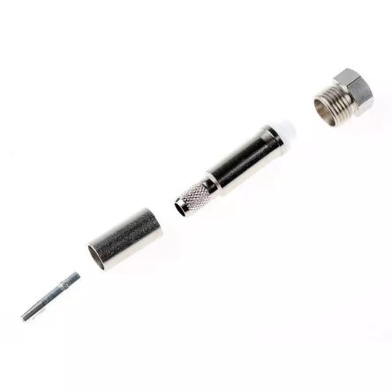 Telegartner FME Connector 0 to 2 GHz Operating Frequency 50 Ω Impedance RG58 C/U Cable, J01701A0007