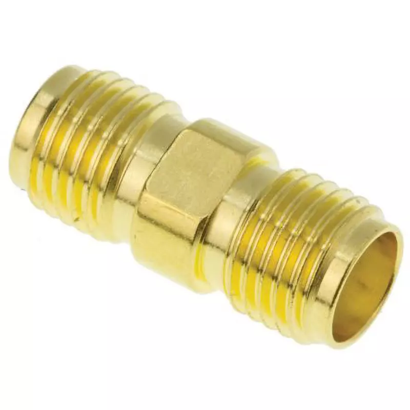 Amphenol Coaxial Adapter Straight Connection Direction Female, SMA7071A2-3GT50G-50 (Pack of 100)