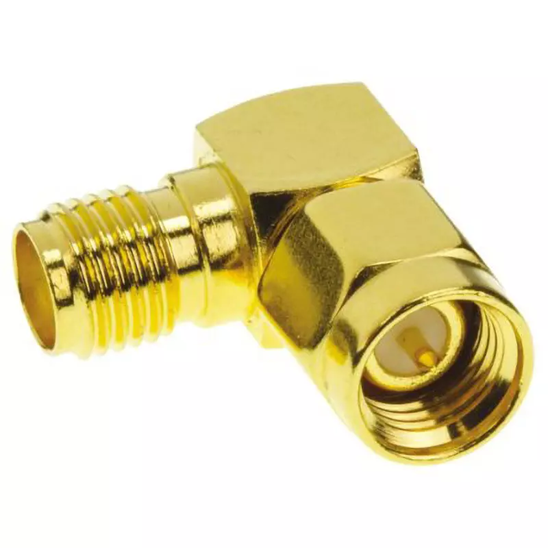 Amphenol Coaxial Conversion Adapter Right angle Connection Direction Male/Female, SMA5072A2-3GT50G-50