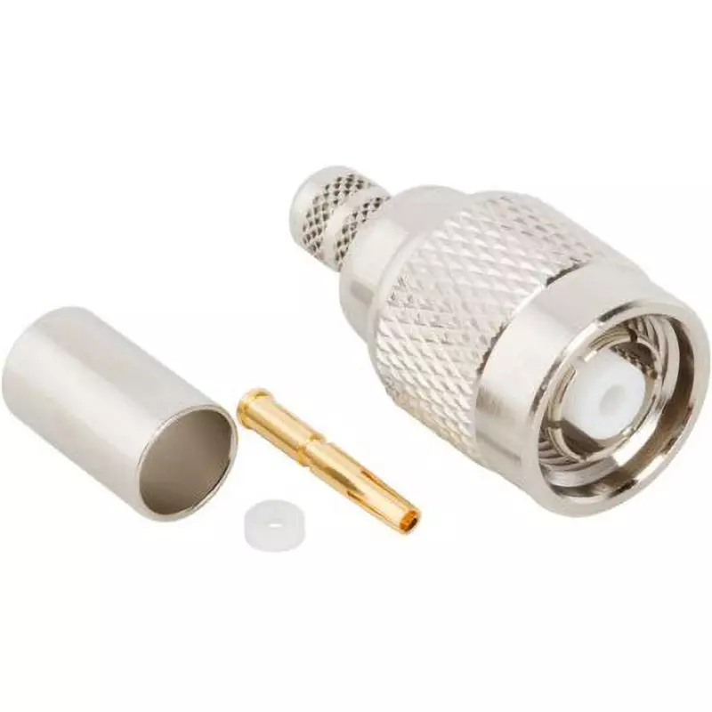 Amphenol Coaxial Connector Plug Straight Connection Direction Male, 122408RP (Pack of 100)