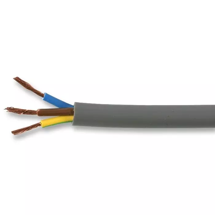 MULTICOMP PRO Multicore Cable FLEX CABLE, 3CORE, GREY, 0.75MM2, 100M, 3183Y-0.75MMGRY100M