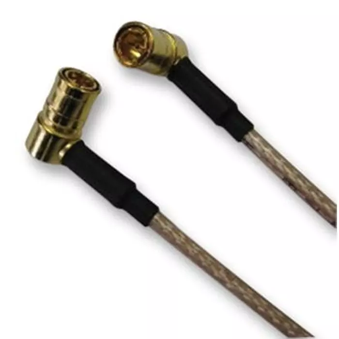 AMPHENOL RF RF Coaxial Cable Assemblies COAXIAL CABLE, RG316/U, SMB PLUG, 0.5M, 145104-01-M0.50