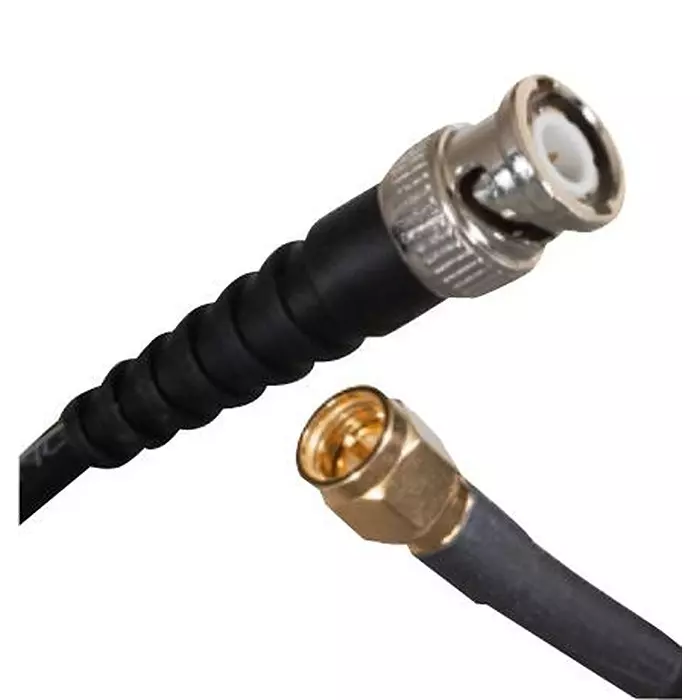 JOHNSON RF CABLE ASSEMBLY, SMA-BNC PLUG, 4FT, 415-0028-048