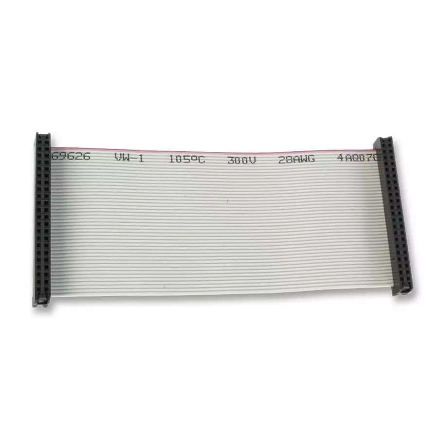 AMPHENOL COMMUNICATIONS SOLUTIONS LEAD, 2.54MM, F/F, 600MM, 8WAY, FC08600-0