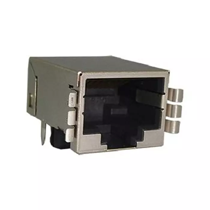 AMPHENOL COMMUNICATIONS SOLUTIONS RJ45 CONN, R/A JACK, 8P8C, 1PORT, TH, RJULE4218201