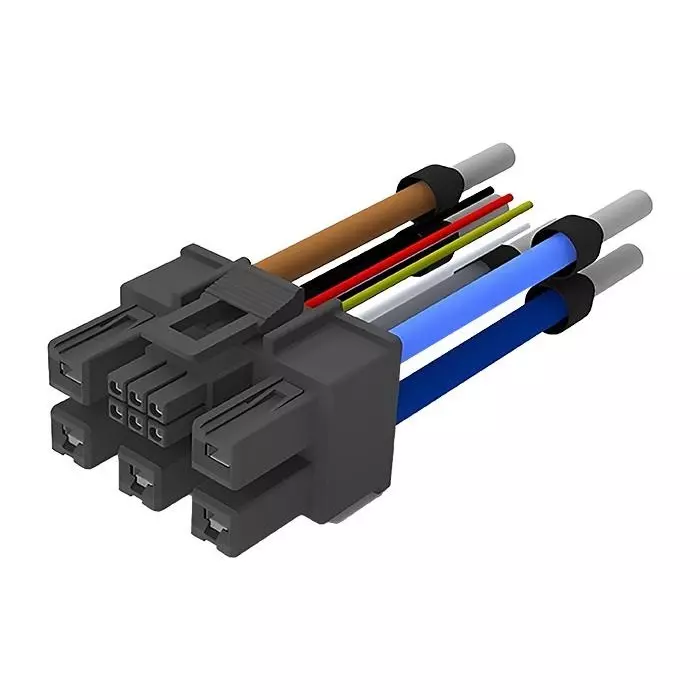 AMPHENOL COMMUNICATIONS SOLUTIONS CONN, 11POS, 2ROW, 5 PWR+6 SIG, 19.68", 10170710-T01LF