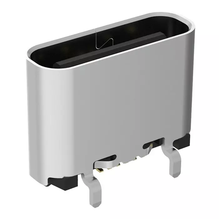 AMPHENOL COMMUNICATIONS SOLUTIONS USB CONN, 2.0 TYPE C, RCPT, 16POS, SMT, GSB1CA11101DSHR.
