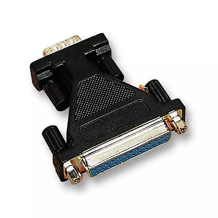 VIDEK ADAPTOR, 9W D PLUG-25W D SOCKET, 1058