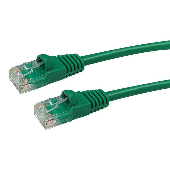 VIDEK PATCH LEAD, CAT5E, GREEN, 5M, 2965-5G