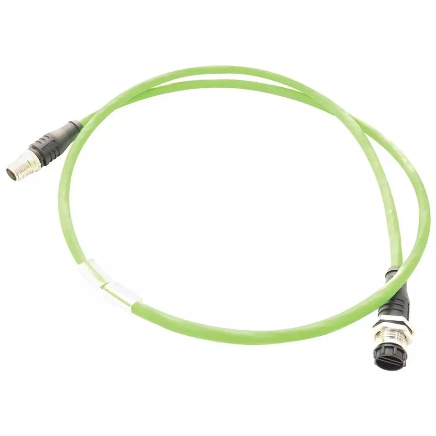 METZ CONNECT SENSOR CORD, 8P M12 PLUG-RCPT, 1M, 142M2X12010