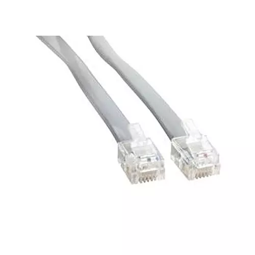 AMPHENOL CABLES ON DEMAND ENET CABLE, RJ12 PLUG-PLUG, 7FT, MP-5FRJ12STWS-007