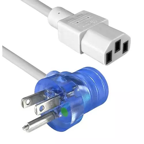 QUALTEK ELECTRONICS CABLE ASSEMBLY, POWER CORD, 10FT, 10A, GREY, 243003-06