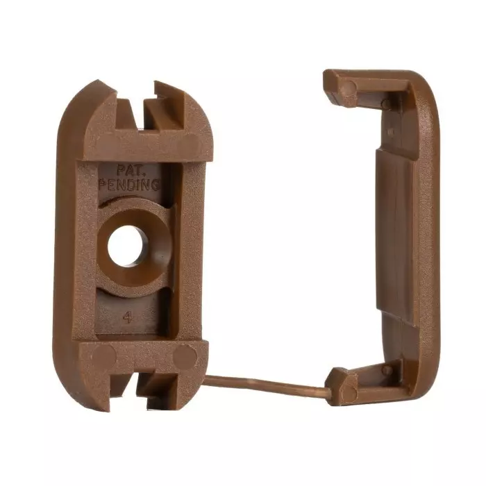 WJ Furse Polypropylene Lightning Earth Clip Max . Conductor Size 25x3 mm 457.2 mm, 7TCA083550R0007CP015 (Pack of 50)