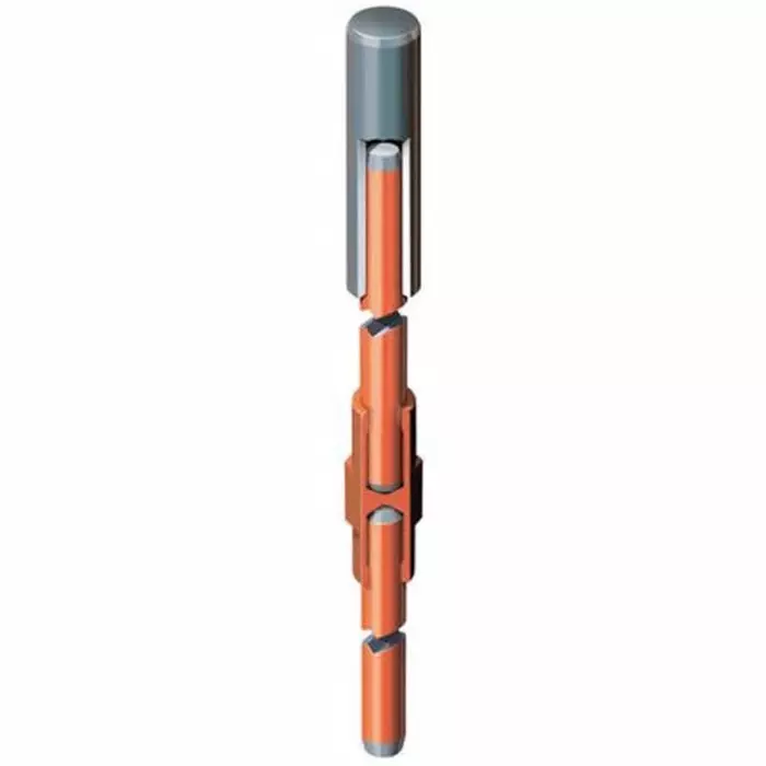 WJ Furse Earth Rod Copper, 1200 mm Length, 3/8in Thread Size, 9 mm Diameter, 7TCA083120R0011RB005 (Pack of 10)
