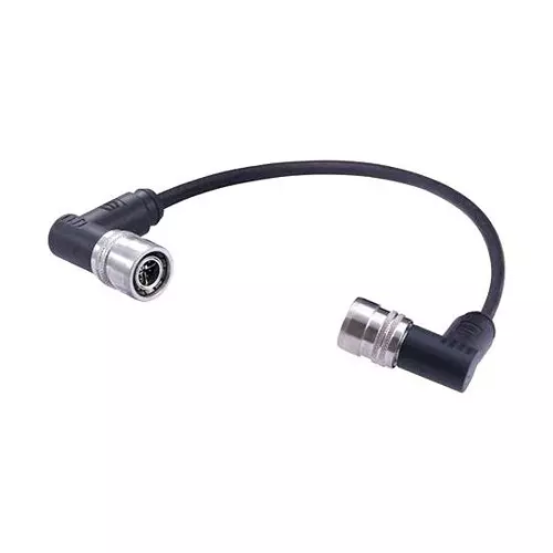 HARTING Cable Assembly, 8P R/A M12 PLUG-PLUG, 3.3 /BLK, 21406262888010