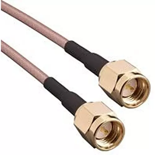 TE CONNECTIVITY Cable Assembly, SMA PLUG-PLUG, 50 OHM, 12", CSE-SGAM-305-SGAM