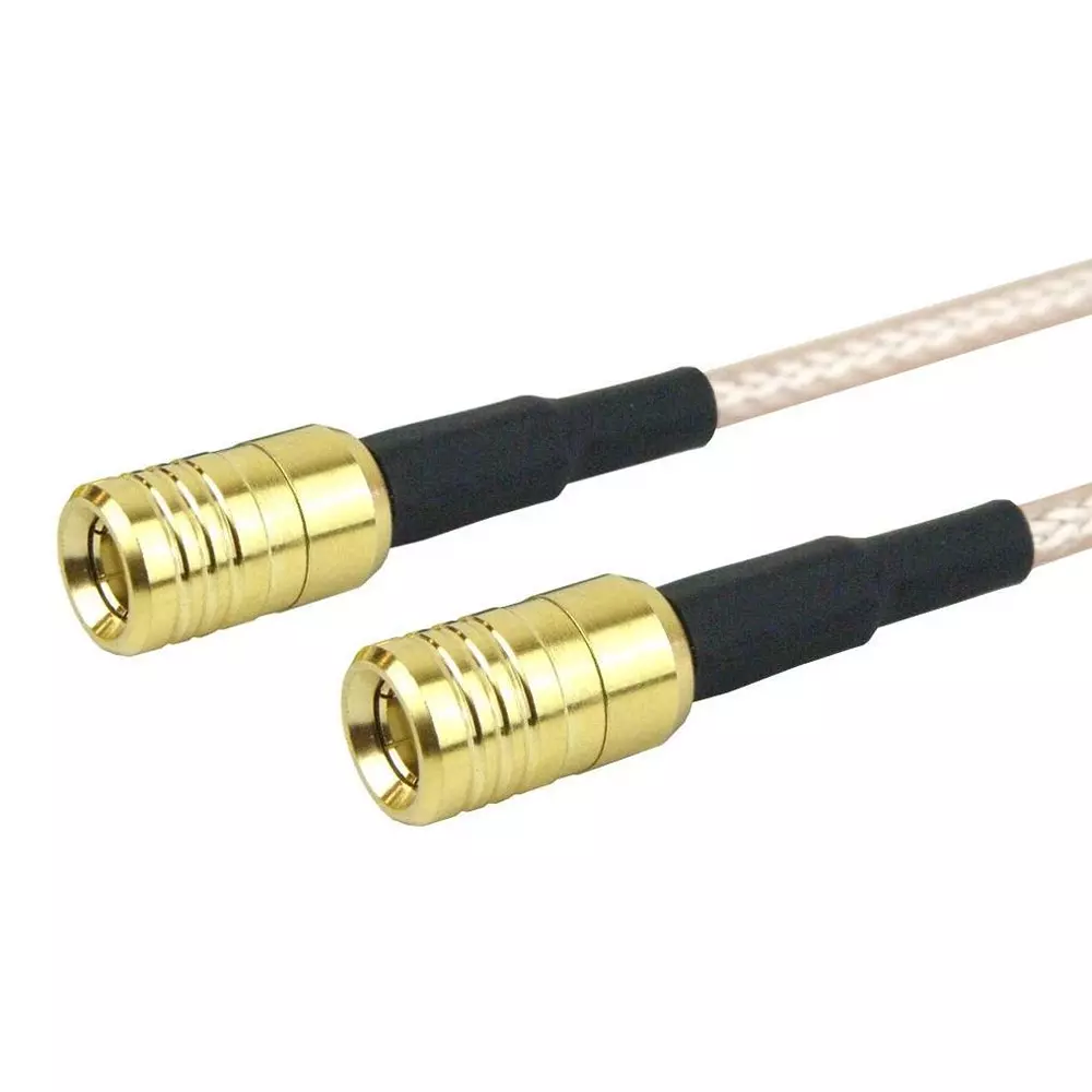 FAIRVIEW MICROWAVE Cable Assembly, SMB PLUG-PLUG, 12", FMC1616315-12