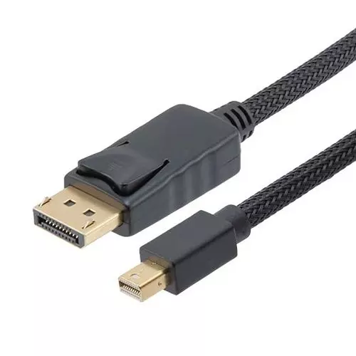 L-COM Cable Assembly, 20Pos Mini Dp-Dp Plug, 3.3, DPMDP-MM-F-1M