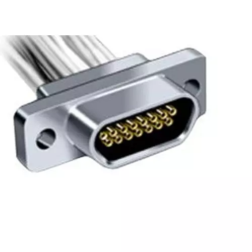 GLENAIR Cable Assembly, Micro D Plug-Free End, 914.4 mm (36 Inch), M83513/03-A04N