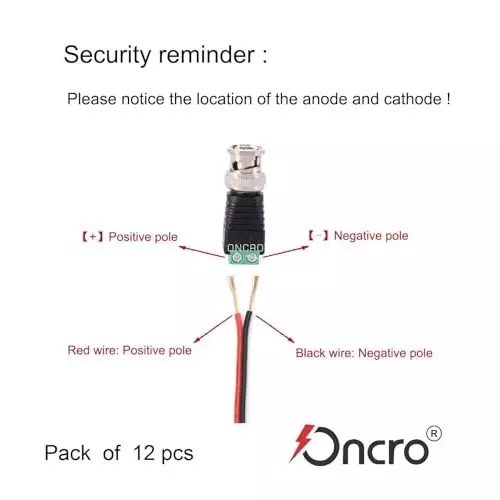 premiumav-bnc-connector-green-black-male-plug-bnc-support-all-video-devices-such-as-camera-monitor-dvr-card-and-recorder-etc-bnc-connector-are-also-used-for-safety-equipment-monitoring-converters-etc-black-for-industrial-use-mst-3166