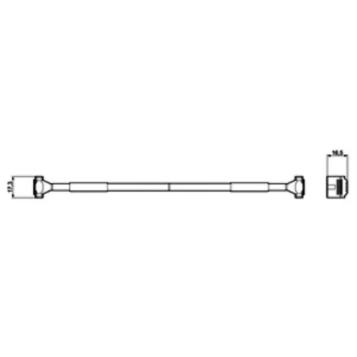 siemens-1-m-round-connection-cable-accessory-black-white-color-for-door-mounting-of-hmi-display-module-3uf7937-0ba00-0