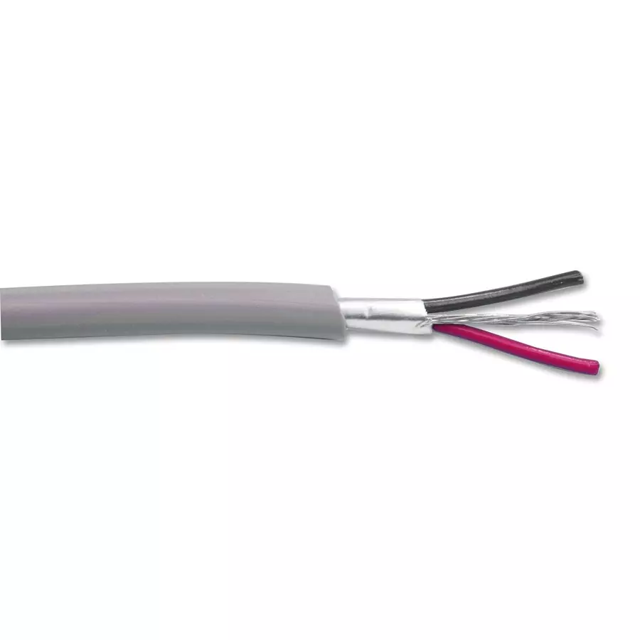 ALPHA WIRE Multipair Cable CABLE, 1 PAIR, 30.5M, 300V, GREY, 5471C SL005