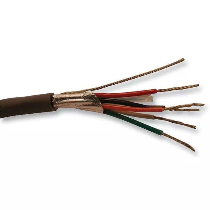 ALPHA WIRE Multicore Cable CABLE, SHIELDED, 22AWG, 5CORE, 30.5M, 1295C SL005