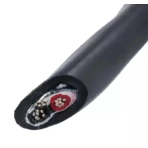 ALPHA WIRE Multicore Cable CABLE, 22AWG, 2 CORE, BLACK, 30.5M, 2461C BK005