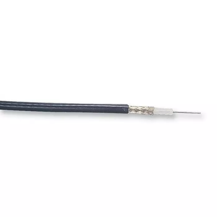 BELDEN CABLE, COAX, RG58 C/U, BLACK, 100M, MRG5800.10100