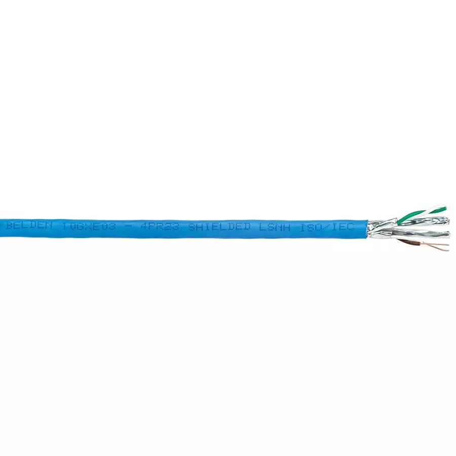 BELDEN SHLD NETWORK CABLE, 4 PAIR, 23AWG, PER M, 2203ELV.00500
