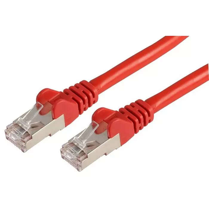 PRO SIGNAL PATCH CORD, RJ45 PLUG, CAT6A, 0.2M, RED, PSG90864