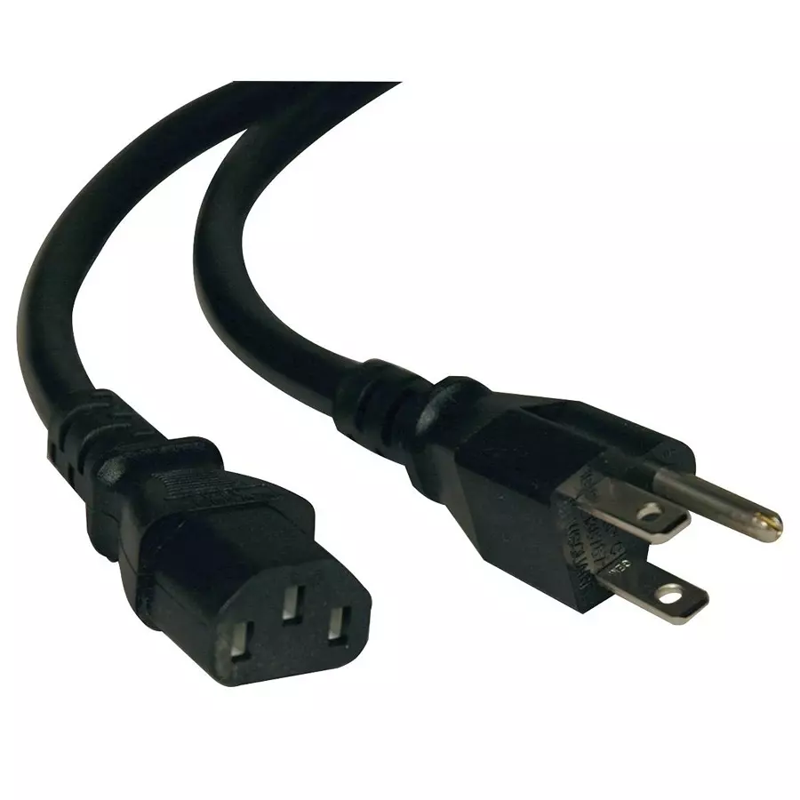 EATON TRIPP LITE POWER CORD, NEMA 5-15P/IEC C13, 3FT, 10A, P006-003