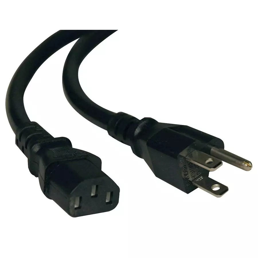 EATON TRIPP LITE PWR CORD, NEMA 5-15P/IEC C13, 10FT, 15A, P007-010