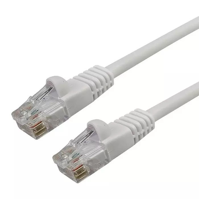 VIDEK PATCH LEAD, CAT5E, WHITE, 1.5M, 2965-1.5W
