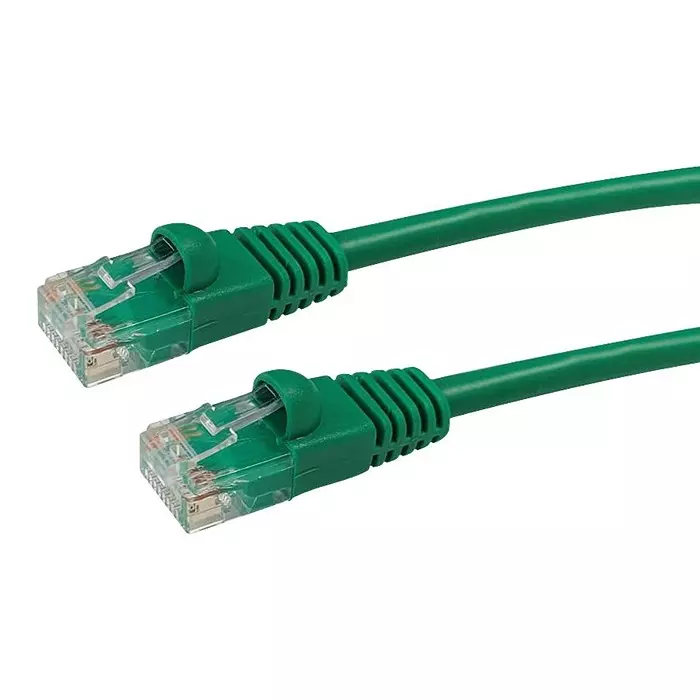 VIDEK PATCH LEAD, CAT5E, GREEN, 0.75M, 2965-0.75G
