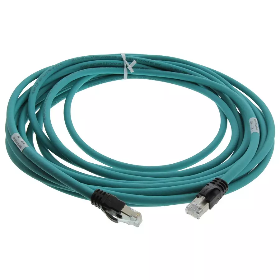 BEL Patch Cord, Rj45 Plug-Plug, 25Ft, Teal, BM-1ST025F-01
