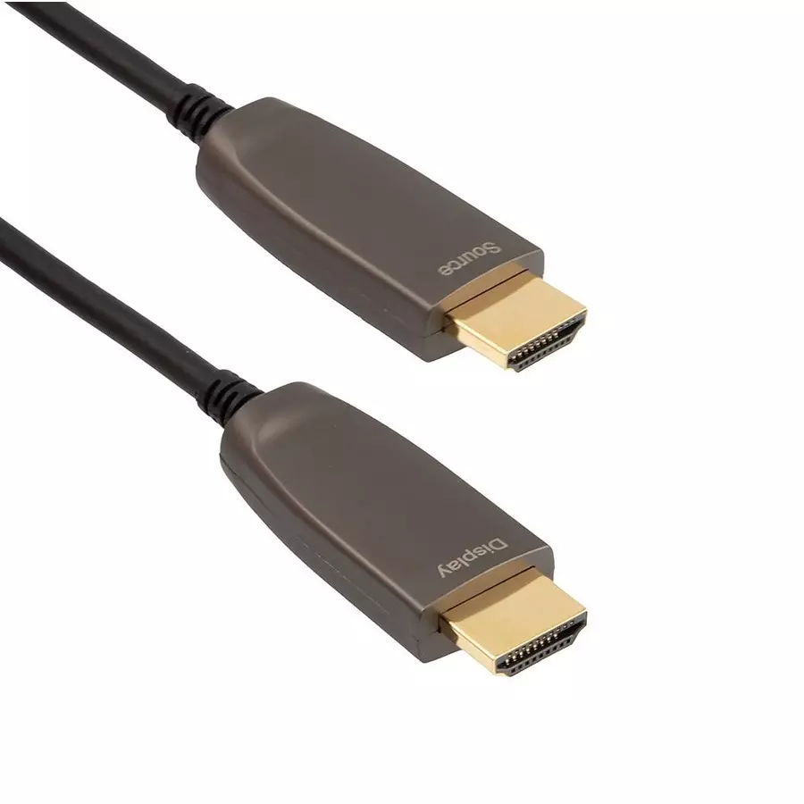 L-COM CABLE, HDMI 2.0 A PLUG-PLUG, 20M, AOC-HDAA-20-020