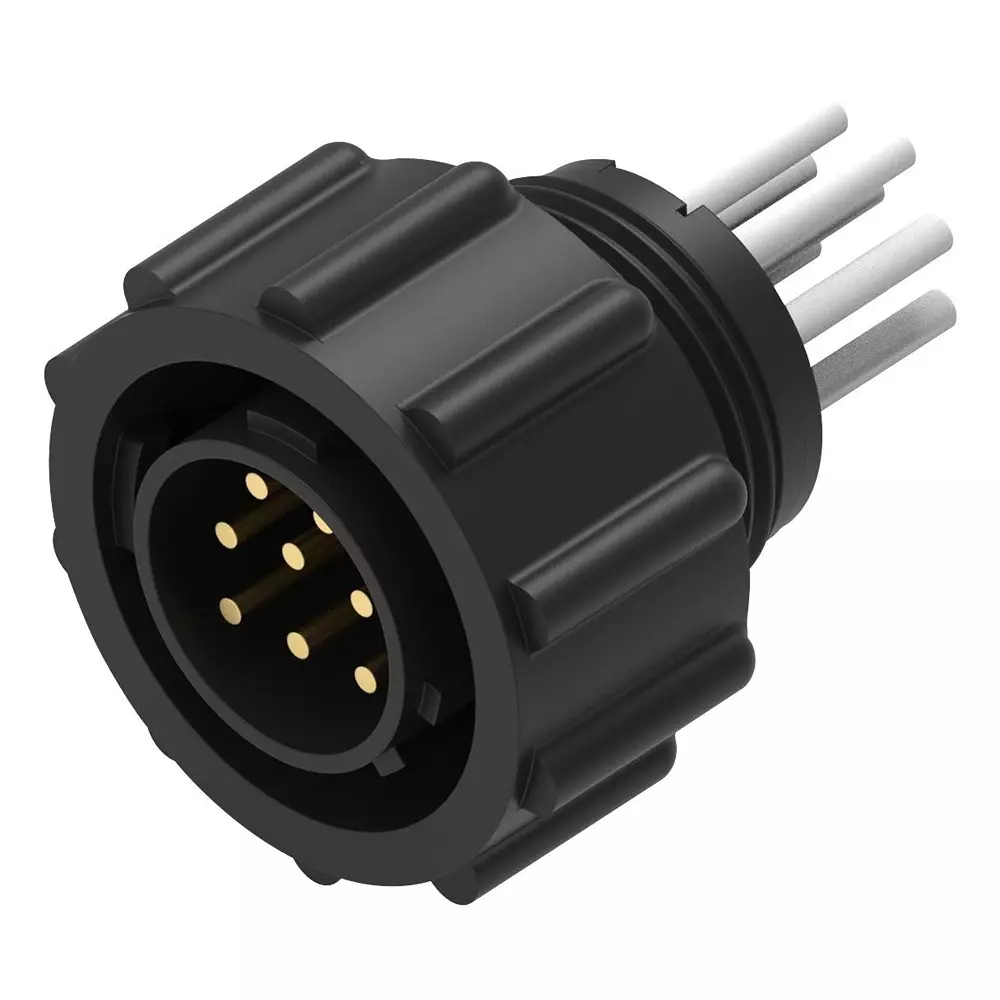 TE CONNECTIVITY Cir Cable, Plug-Free End, Rev, 8P, 2M, 2387131-3