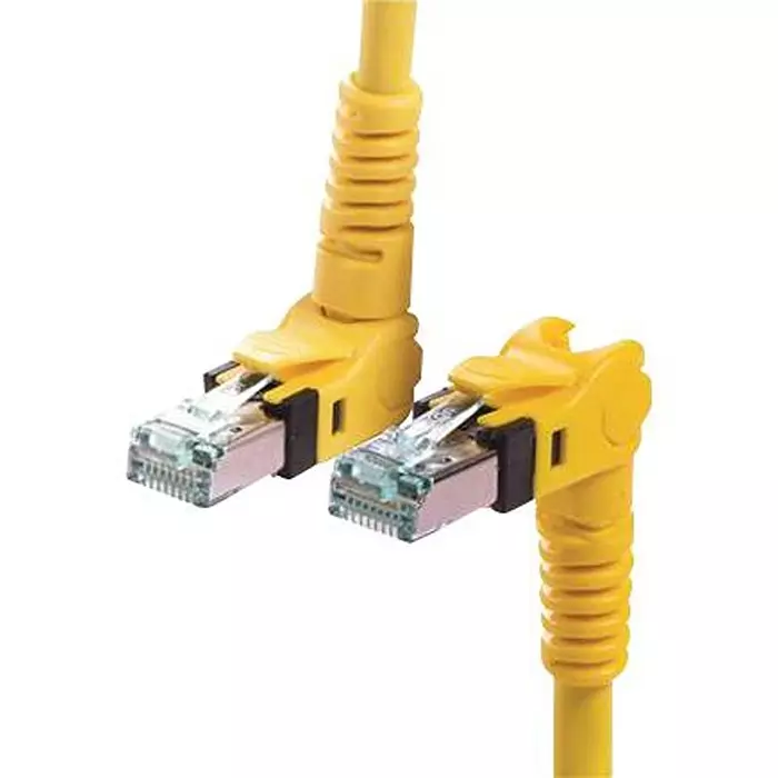 Harting Patch Cord, Rj45 Plug-Plug, Yel, 500Mm, 09488484745005