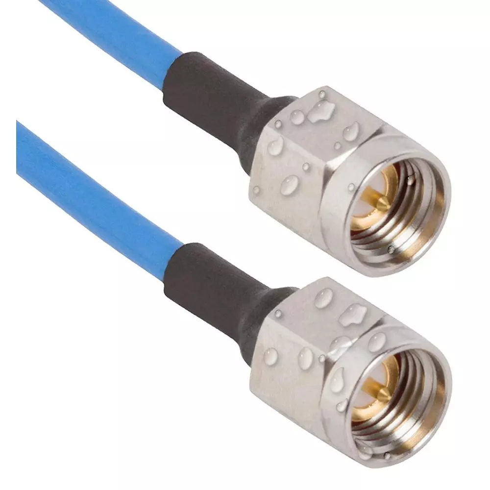AMPHENOL SV MICROWAVE Cable Assembly, Sma-Sma Plug, 304.8 mm (12 Inch), 7029-3531